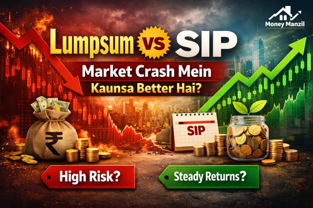 Lumpsum vs SIP: Market Crash Mein Kaunsa Better Hai